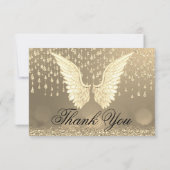 Sympathie Funeral Foto: DANK U MET Hart (Achterkant)