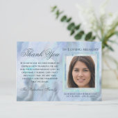 Sympathie Funeral Foto: DANK U MET Hart (Staand voorkant)