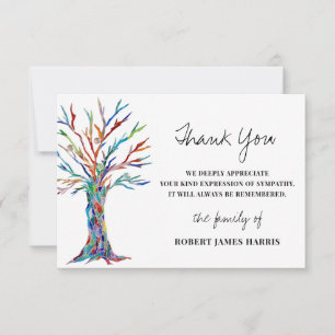 Sympathie Funeral Memorial Bedankt