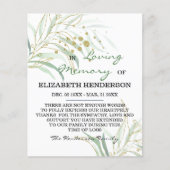 Sympathie Geheugen /Dank u. (Voorkant)