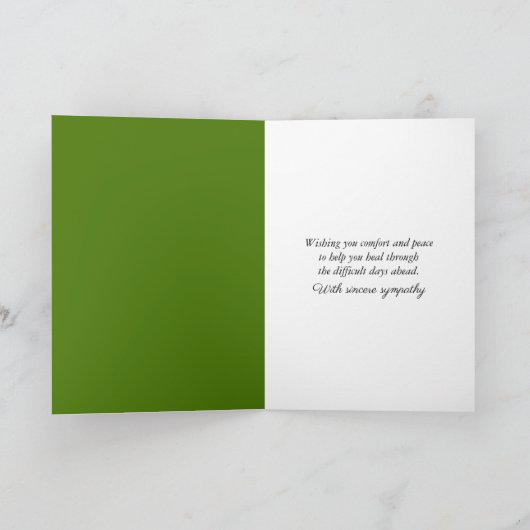 Sympathie Gele Vlinder In Een Regendouche Kaart (Binnen)