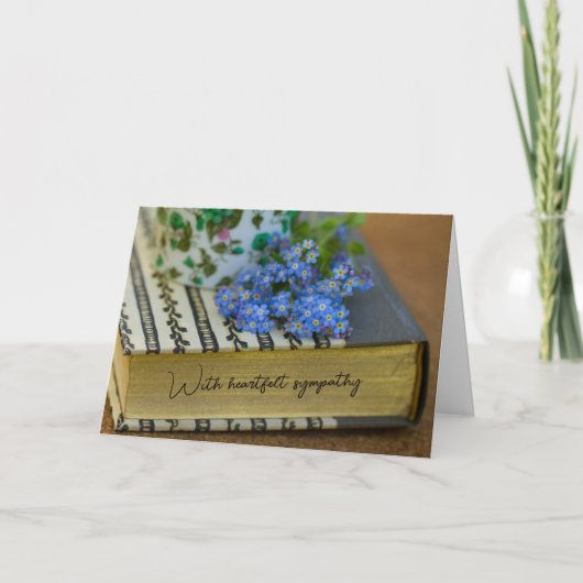 Sympathie Gevouwen Kaart (Voorkant)