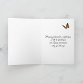 Sympathie Gevouwen Kaart (Binnen)