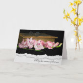 Sympathie Gladiolus over de oude Bijbel Kaart (Gele Bloem)