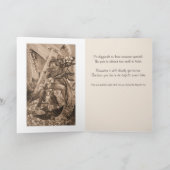 Sympathie Guardian Angel | condoleances Kaart (Binnen)