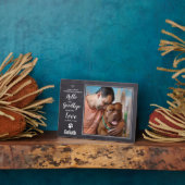 Sympathie Hallo afscheid Citaat Pet Memorial Fotoplaat (Zijkant)