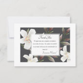 Sympathie Hartelijk dank Bedankkaart (Voorkant)