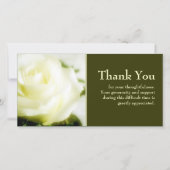 Sympathie Hartelijk dank Bedankkaart (Voorkant)