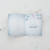 Sympathie Hartelijk dank Kaart (Binnen)