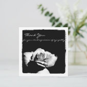 Sympathie Hartelijk dank voor uw flatfoto-kaart Bedankkaart (Staand voorkant)