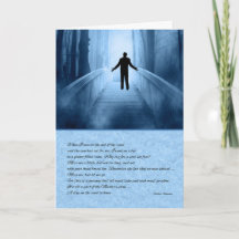 Sympathie Heavenly Bridge Male Silhouette in Blue