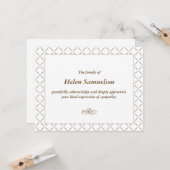 Sympathie-herkenningskaart Kaart (Voorkant / Achterkant in situ)