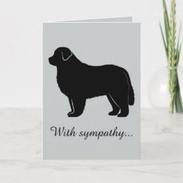 Sympathie: het verlies van een Newfoundland Kaart