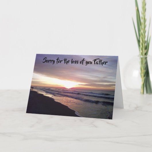 SYMPATHIE: HET VERLIES VAN JE VADER KAART (Voorkant)