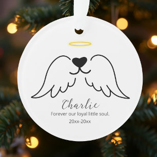 Sympathie Hond Engelenvleugels Huisdier Verlies Aa Ornament