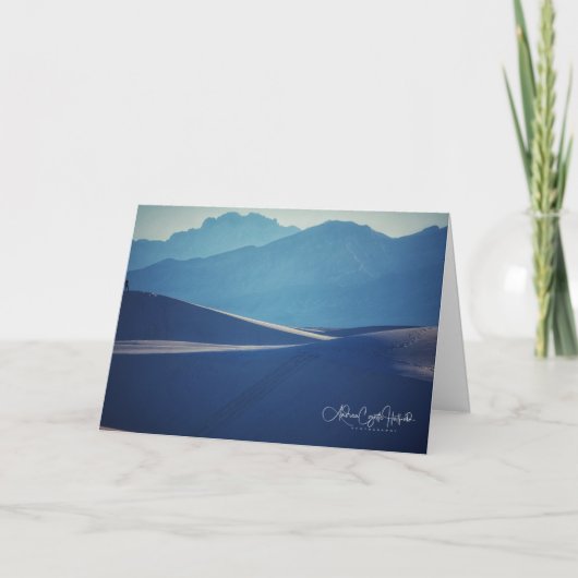 Sympathie in het blauw kaart (Voorkant)