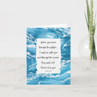 Sympathie Inspirerend Schrift Bijbelvers Oceaan Kaart