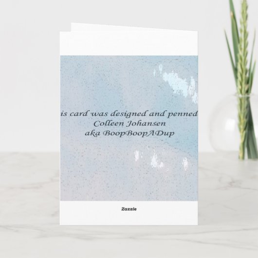 Sympathie: Je bent niet de enige lama Kaart (Achterkant)