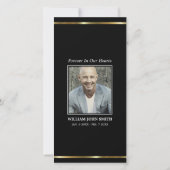 Sympathie Joodse Ster van David DANK JE WEL | FOTO Bedankkaart (Achterkant)