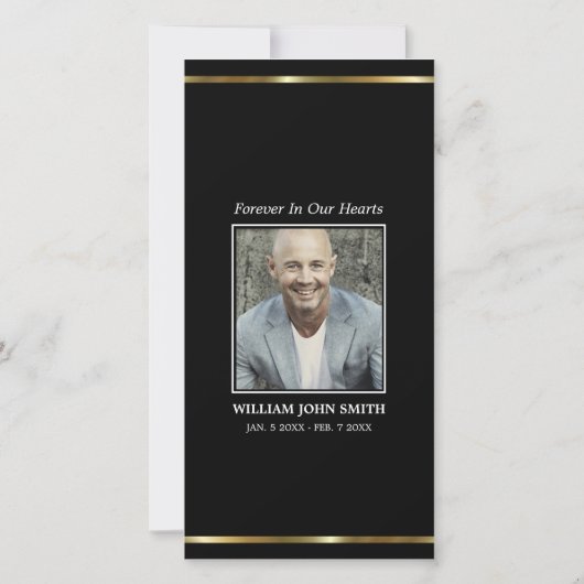 Sympathie Joodse Ster van David DANK JE WEL | FOTO Bedankkaart (Achterkant)