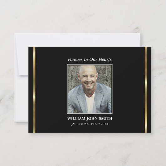 Sympathie Joodse ster van David DANK U | FOTO Bedankkaart (Achterkant)