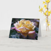 sympathie kaart (Gele Bloem)