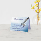 Sympathie_ kaart (Gele Bloem)