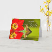 sympathie kaart (Gele Bloem)