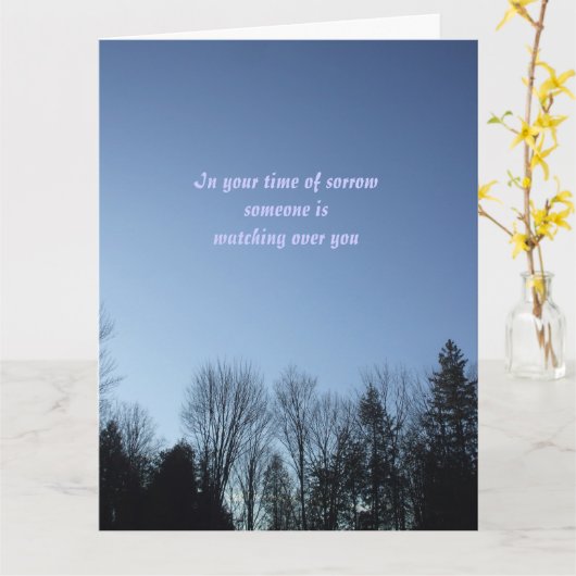 Sympathie Kaart (Gele Bloem)