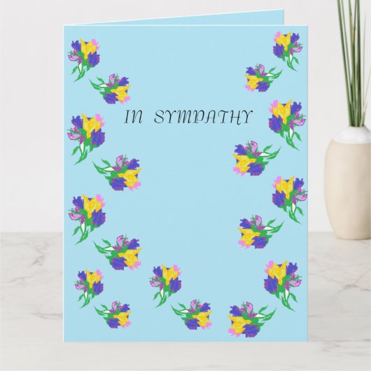 Sympathie Kaart : (Voorkant)