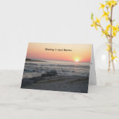 sympathie kaart (Gele Bloem)