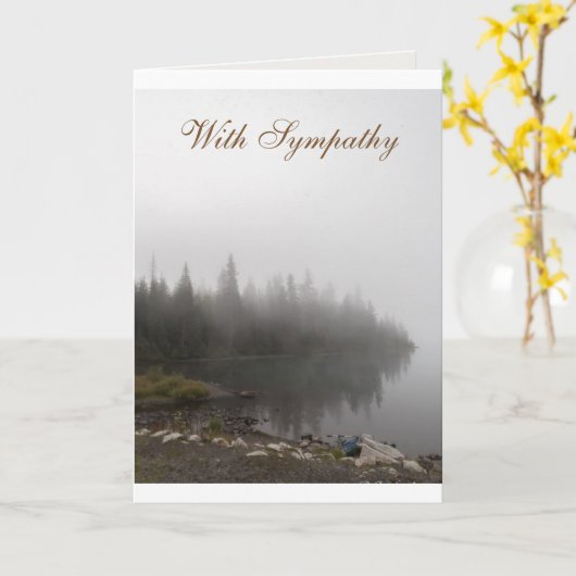 Sympathie Kaart (Gele Bloem)