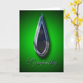 sympathie kaart (Gele Bloem)