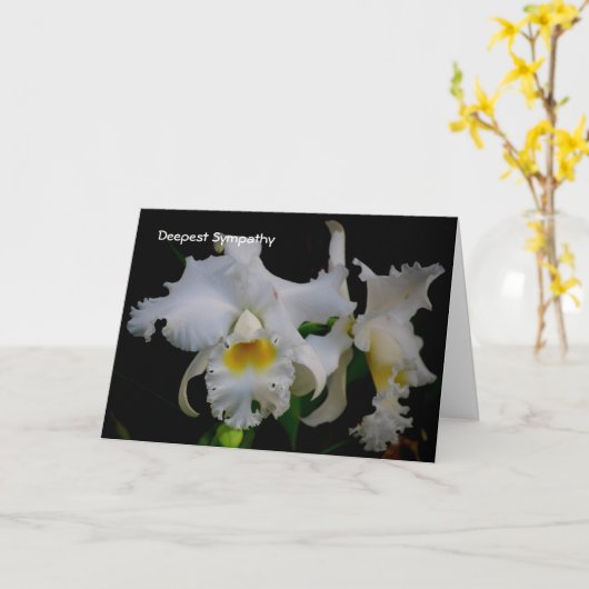 sympathie kaart (Gele Bloem)