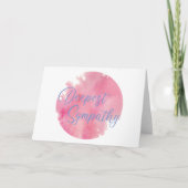 sympathie kaart (Voorkant)