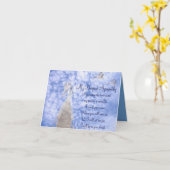 sympathie kaart (Gele Bloem)