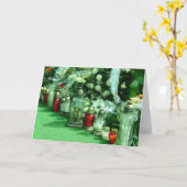 Sympathie Kaart Poolse begrafenis BLANK BINNEN (Gele Bloem)