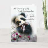 Sympathie kaart verlies van moeder (Voorkant)