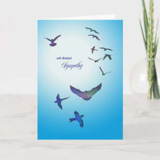 Sympathie kaart, vliegende vogels kaart