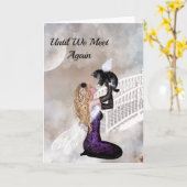 Sympathie kaart voor het verlies van een kat (Gele Bloem)