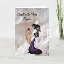 Sympathie kaart voor het verlies van een kat