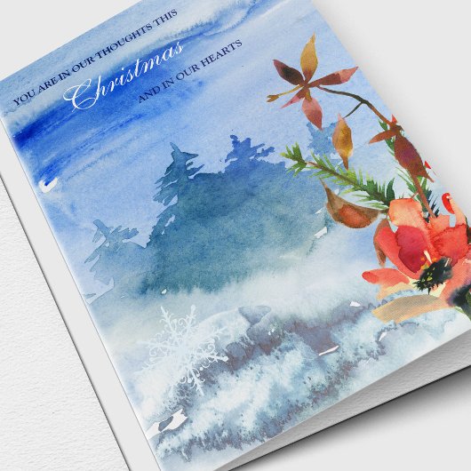 Sympathie Kaarten Kerstmis | In onze gedachten