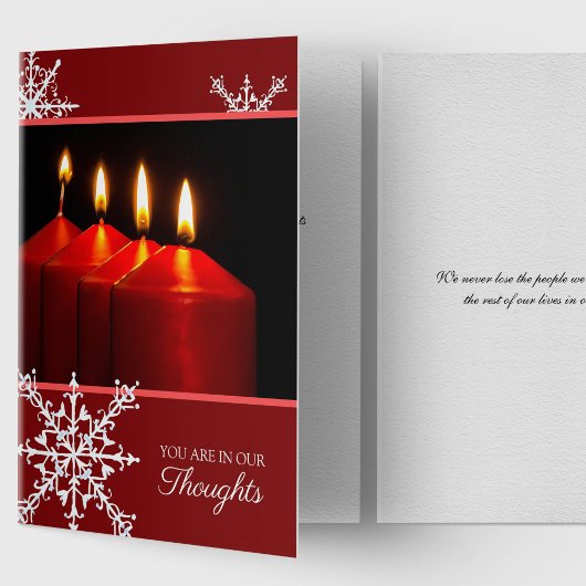 Sympathie Kaarten Kerstmis | Kaarsen