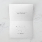 Sympathie Kaarten Kerstmis | Vreedzame gedachten (Binnen)