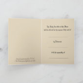 Sympathie Katholiek Requiem Mis Aanbod Jezus Kaart (Binnen)