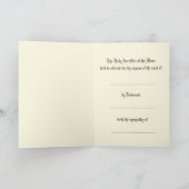 Sympathie Katholiek Requiem Mis Aanbod Maria Kaart (Binnen)