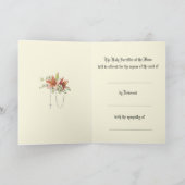 Sympathie Katholieke Mis Aanbod Guadalupe Mary Kaart (Binnen)