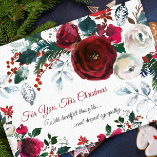 Sympathie Kerstmis vakantie kaarten   Voor jou