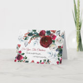 Sympathie Kerstmis vakantie kaarten | Voor jou (Voorkant)