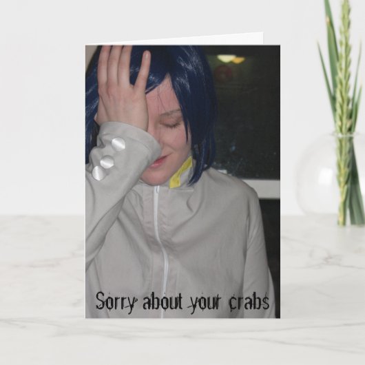 Sympathie - Krabben Kaart (Voorkant)